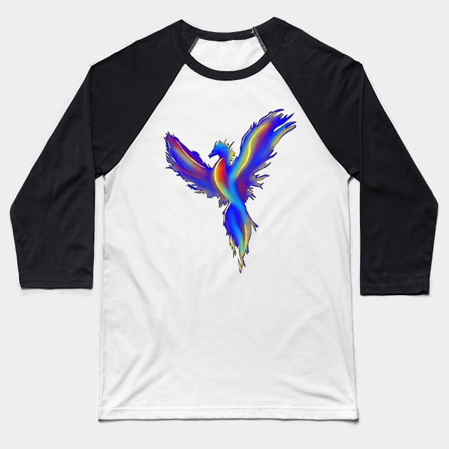 Blue New phoenix Baseball T-Shirt by xaxuokxenx